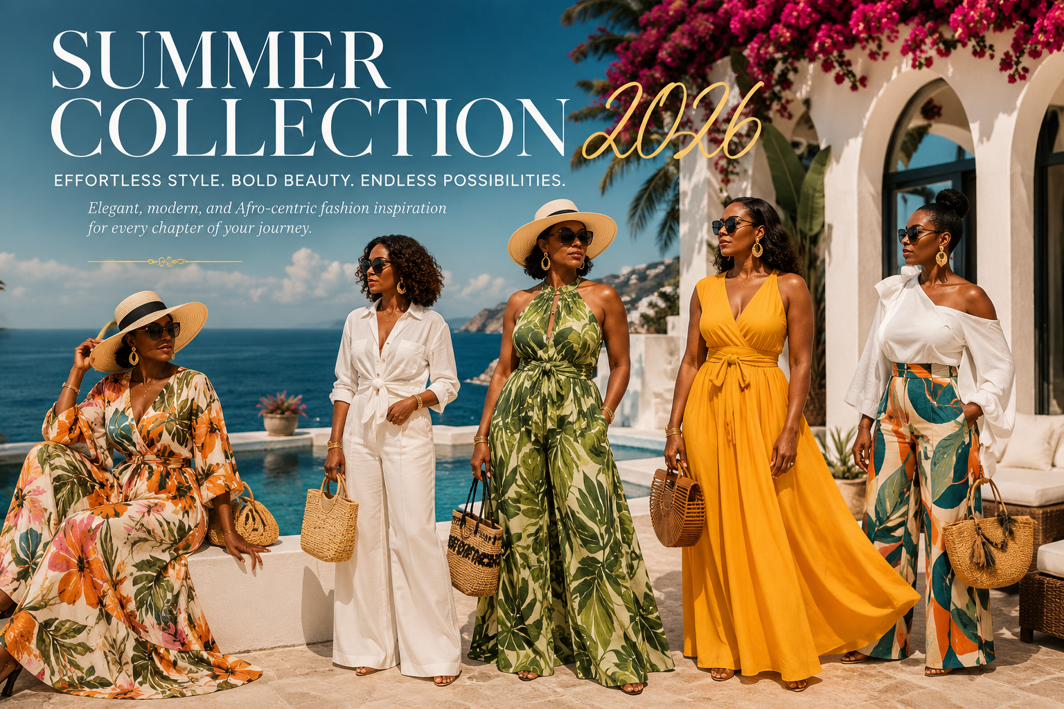 5 African American Women Vacationing